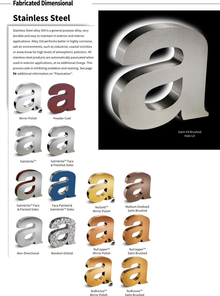 steel art stainless channel